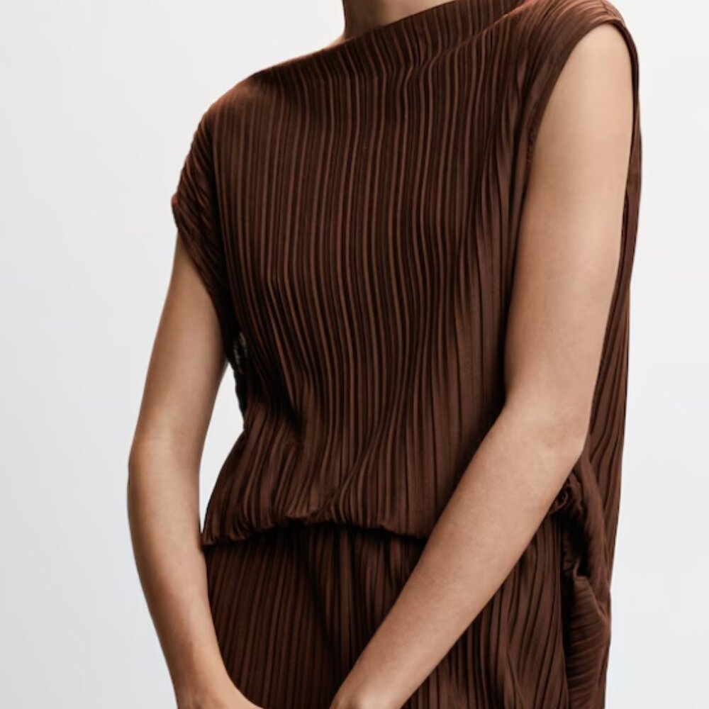 Mango Brown Palazzo Set